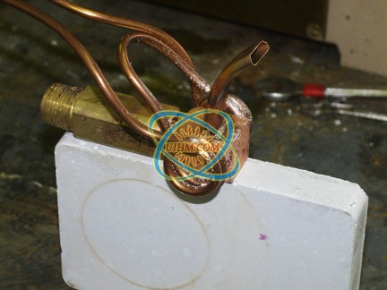 Induction Brazing Bourdon Tube