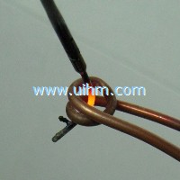 ultra-high frequency induction heating glasses flame