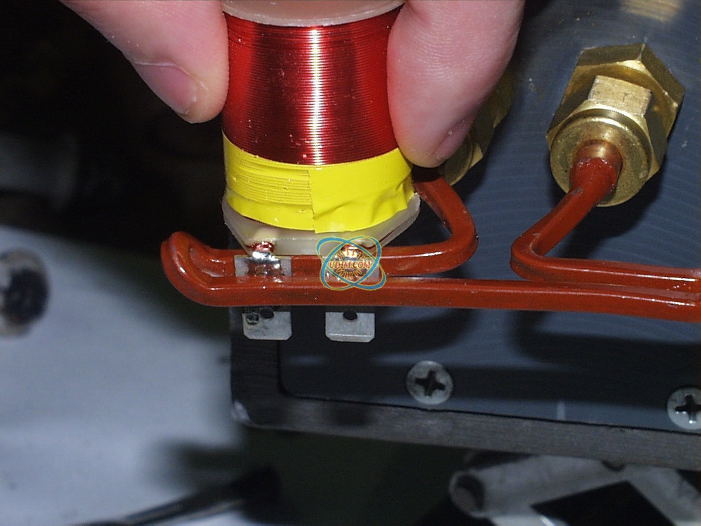 Soldering wires onto connector Soldering wires onto connector