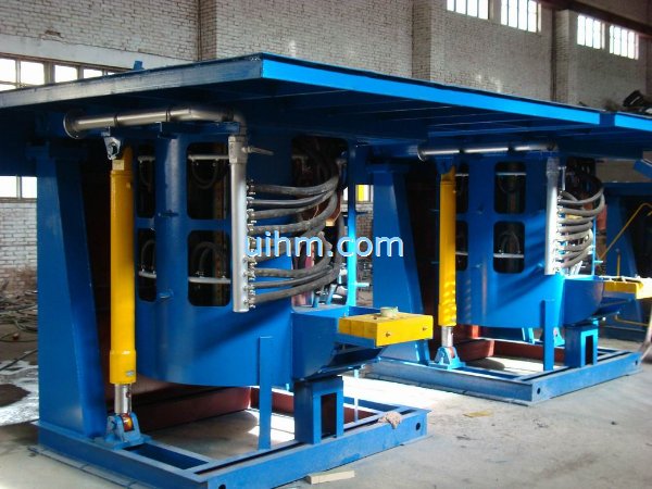 0.5T to 5T Steel Shell Hydraulic Tilting Furnace 0.5T to 5T Steel Shell Hydraulic Tilting Furnace