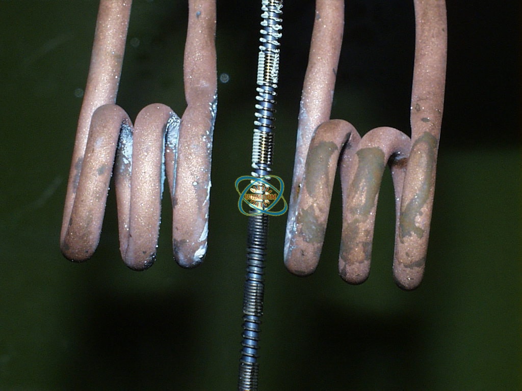 Heating Nitinol spring Heating Nitinol spring