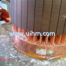 induction brazing of bottom of motor_5
