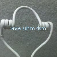 twin ear shape induction coil