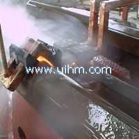 induction quenching surface metal with magnetic core