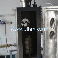 induction melting by vacuum furnace