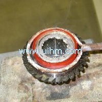 induction heating inner surface