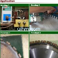 saw teeth brazing