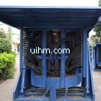 1 Ton steel shell melting furnace