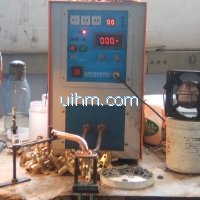 induction brass soldering copper connector