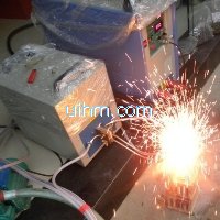 induction melting rare metal workpiece
