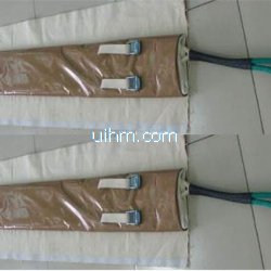 band shape induction coil for induction heating gas pipeline (400 C degree)