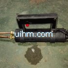handheld induction coil for heating inner surface