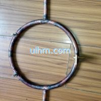 customized induction coil with ferrite magnet for quenching engine surface (10)