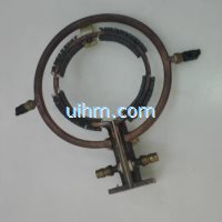 customized induction coil with ferrite magnet for quenching engine surface (12)