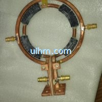 customized induction coil with ferrite magnet for quenching engine surface (20)
