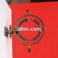 customized induction coil with ferrite magnet for quenching engine surface (8)