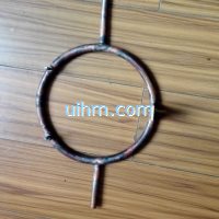 customized induction coil with ferrite magnet for quenching engine surface (9)