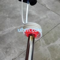 air cooled mini handheld 1KW induction heater for heating screws  (10)