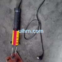 air cooled mini handheld 1KW induction heater for heating screws  (2)