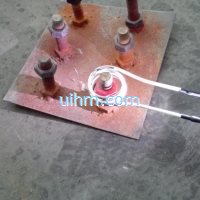 air cooled mini handheld 1KW induction heater for heating screws   (3)
