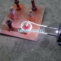 air cooled mini handheld 1KW induction heater for heating screws  (3)