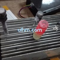 air cooled mini handheld 1KW induction heater for heating screws  (5)