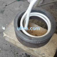 induction hardening inner surface of steel pipe (2)