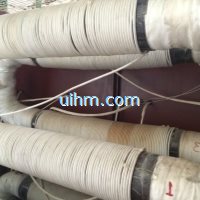 induction heating pipelines by full air cooled induction heaters (3)