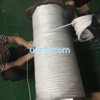 induction heating pipelines by full air cooled induction heaters (4)