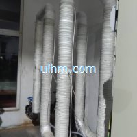 induction heating pipelines by full air cooled induction heaters (8)