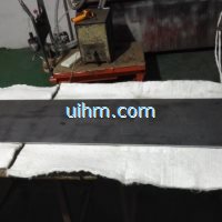 induction heating steel plate for cooking by 15KW air cooled induction heater (2)