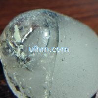 induction melting  quartz sand (glass) (11)
