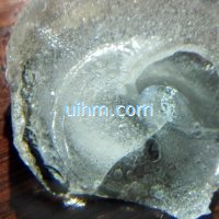 induction melting  quartz sand (glass) (12)