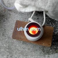 induction melting  quartz sand (glass) (16)