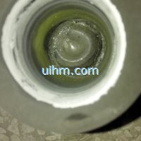 induction melting  quartz sand (glass) (6)