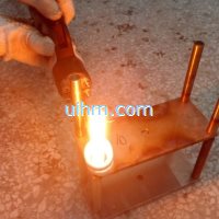 water cooled flexible handheld induction coil for heating SS steel pipes (1)