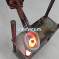 water cooled flexible handheld induction coil for heating SS steel pipes (17)