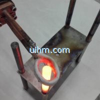 water cooled flexible handheld induction coil for heating SS steel pipes (20)