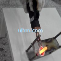 water cooled flexible handheld induction coil for heating SS steel pipes (21)