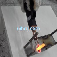 water cooled flexible handheld induction coil for heating SS steel pipes (22)