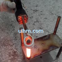 water cooled flexible handheld induction coil for heating SS steel pipes (26)