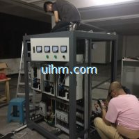 6X40KW full air cooled induction heater for providing heating to house to replace burning coal (3)
