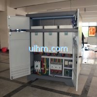 6X40KW full air cooled induction heater for providing heating to house to replace burning coal (8)