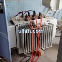 customized 300KW UHF induction heater based on MOSFET for quenching works (4)