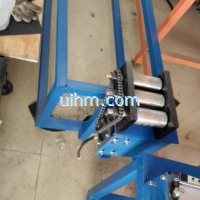 customized auto feed system for induction forging copper billets (3)
