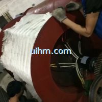 full air cooled induction coil for heating steel (2)