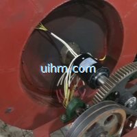 full air cooled induction coil for heating steel (3)