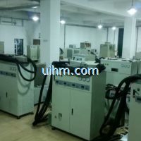 full air cooled induction heater is more energy saving than burning coal to provide heating for house, more than 98% of output power from induction heater can be absorbed by water (3)