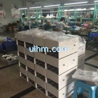 full air cooled induction heater is more energy saving than burning coal to provide heating for house, more than 98% of output power from induction heater can be absorbed by water (5)