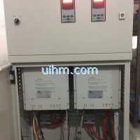 full air cooled induction heater is more safer than burning gas to provide heating for house, more than 98% of output power from induction heater can be absorbed by water (1)